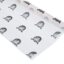 Høykvalitets silkepapir med trykk i stilig mønster
