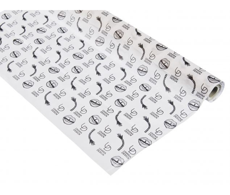 Luksuriøst silkepapir med trykk for eksklusiv innpakning